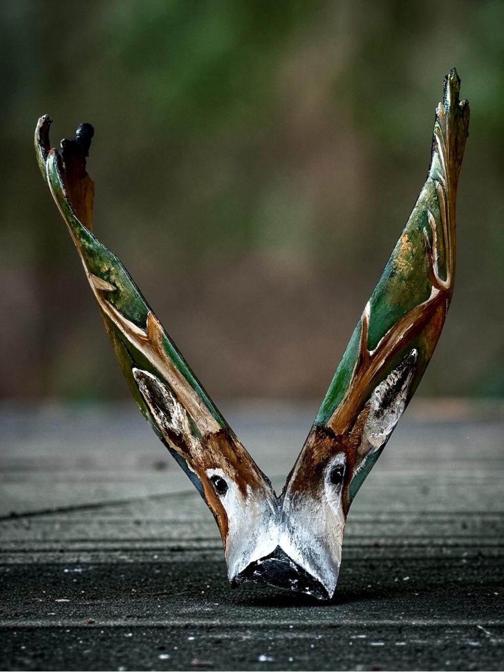 Buck/Deer Palm Frond Art